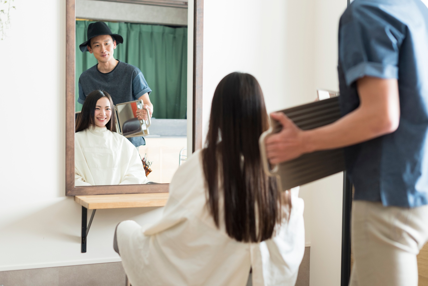 Haircut with Highlights or Single Process Color by Skilled Stylists!