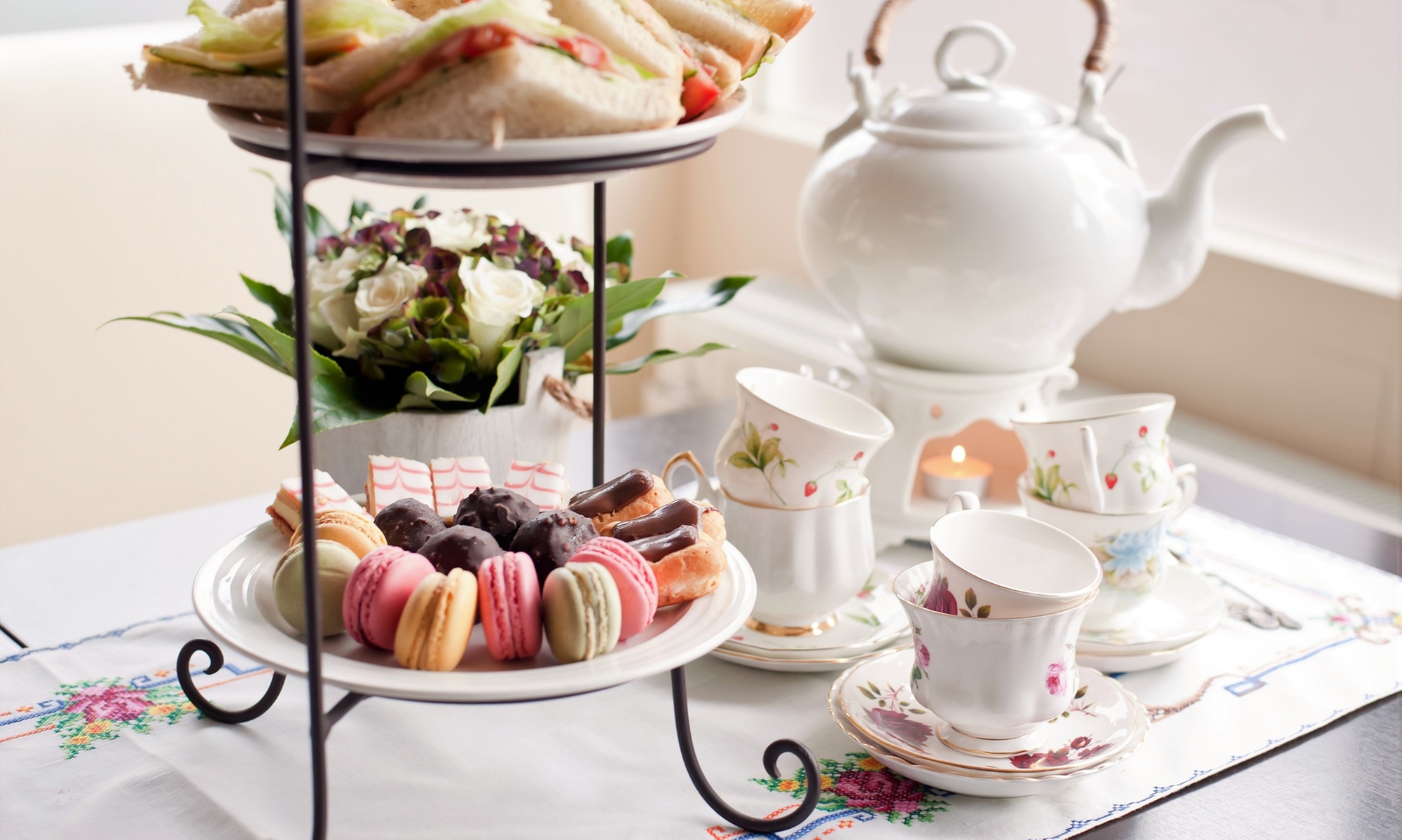 High Tea in park de Rhederlaagse Meren
