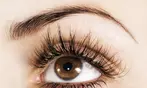 Full set of eyelash extensions, eyebrow wax for fuller, longer lashes