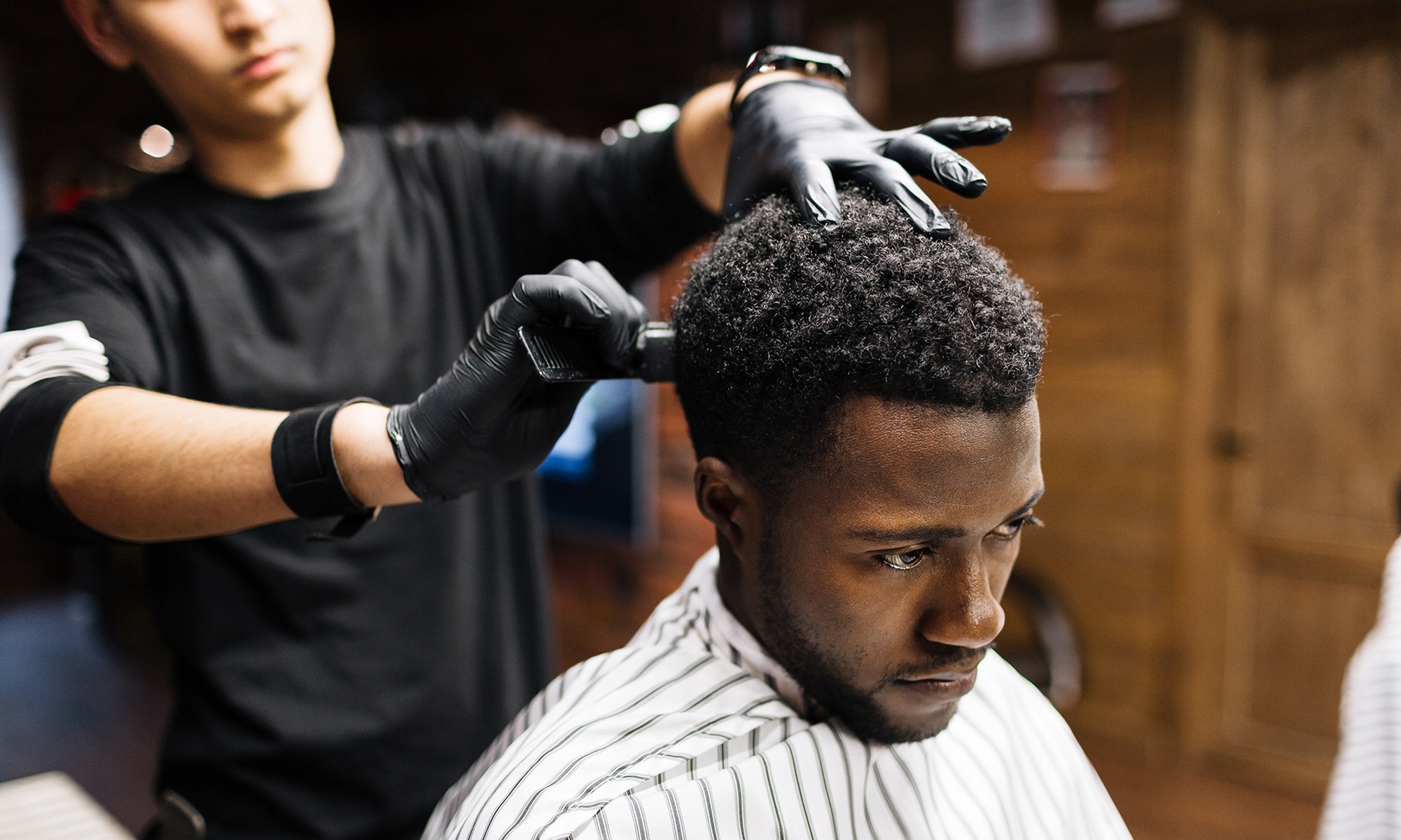 Coupe et barbe avec Signature by LT