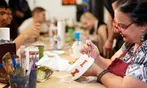 Explore Pottery Painting with Options for Solo or Group Sessions