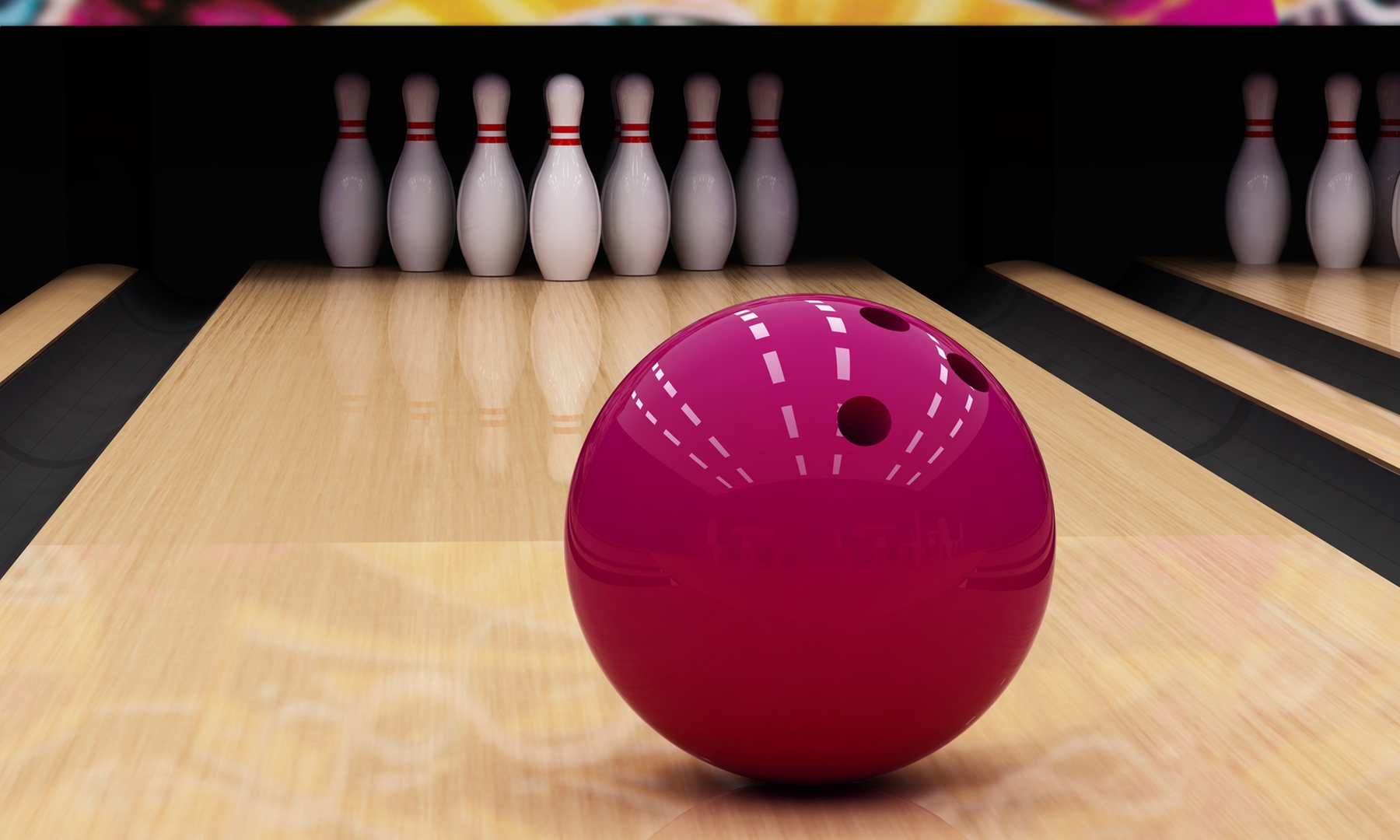 Een gezellige avond bowlen en smullen met vrienden of familie