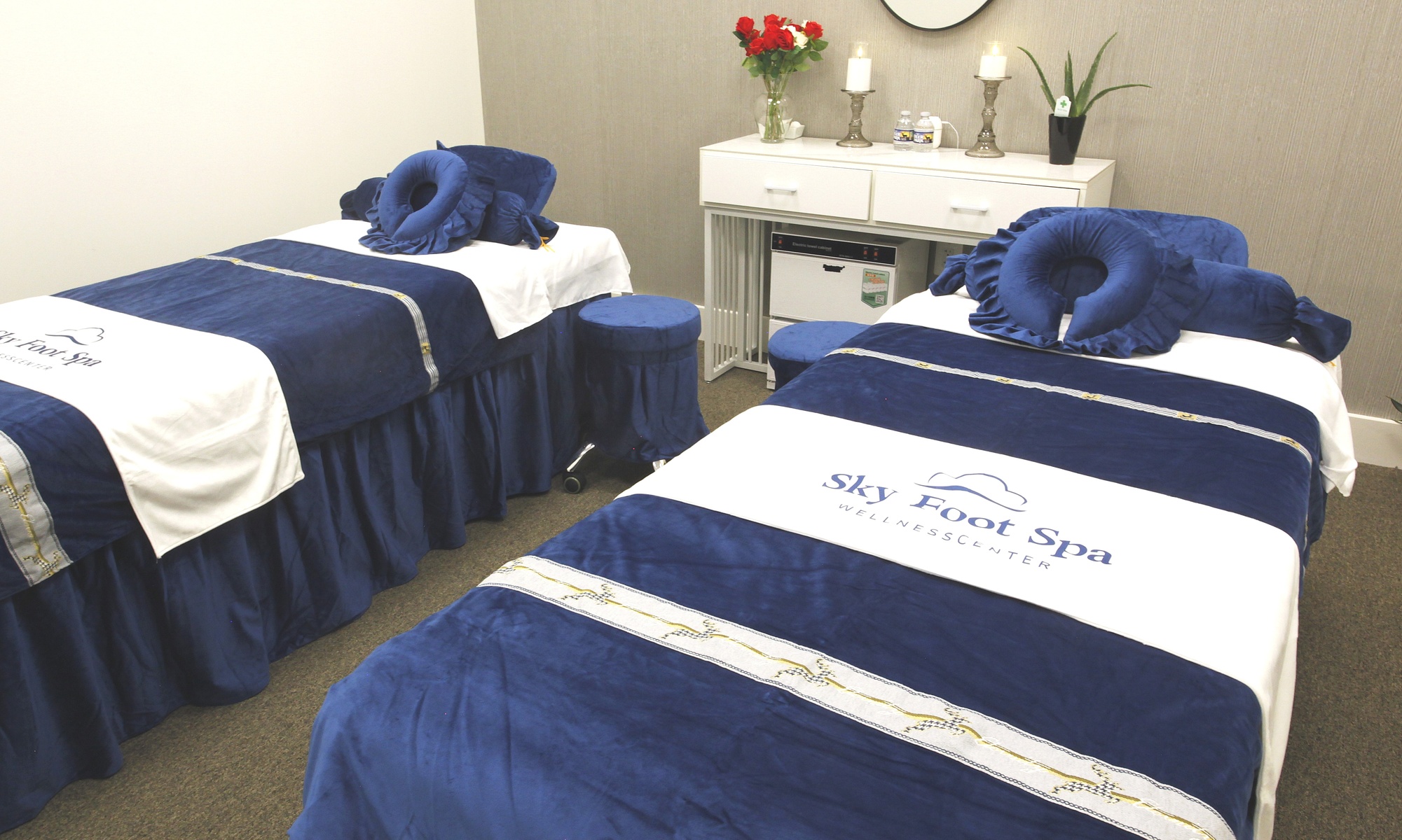 Massages for 1-2 w/Optional Hot Stones, Organic Coconut Lotion & Robes