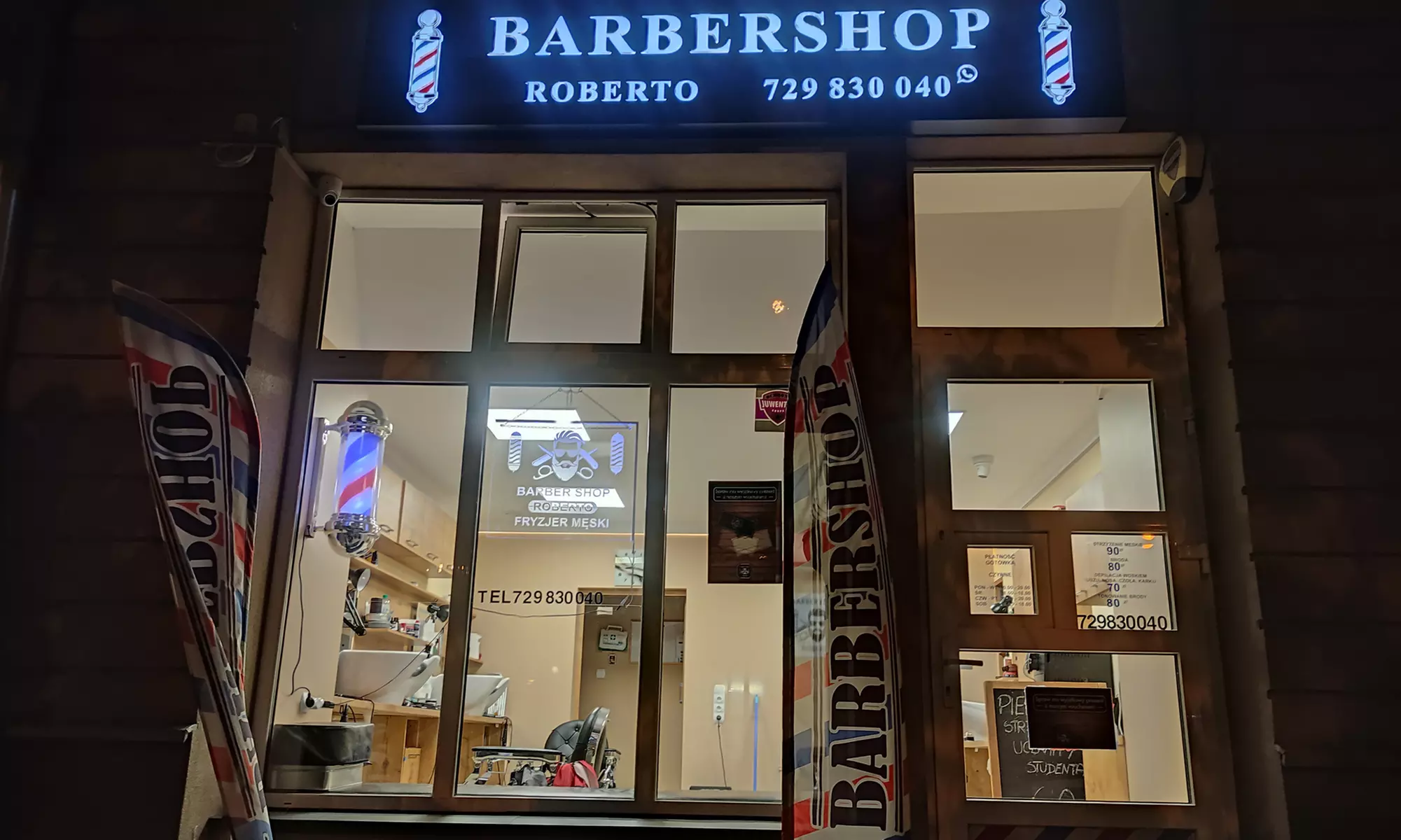 Usługi barberskie: strzyżenie męskie i strzyżenie brody