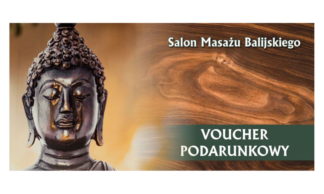 Karta podarunkowa do wykorzystania w Salonie Masażu Balijskiego Santai