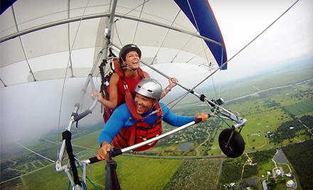 Nude hang gliding