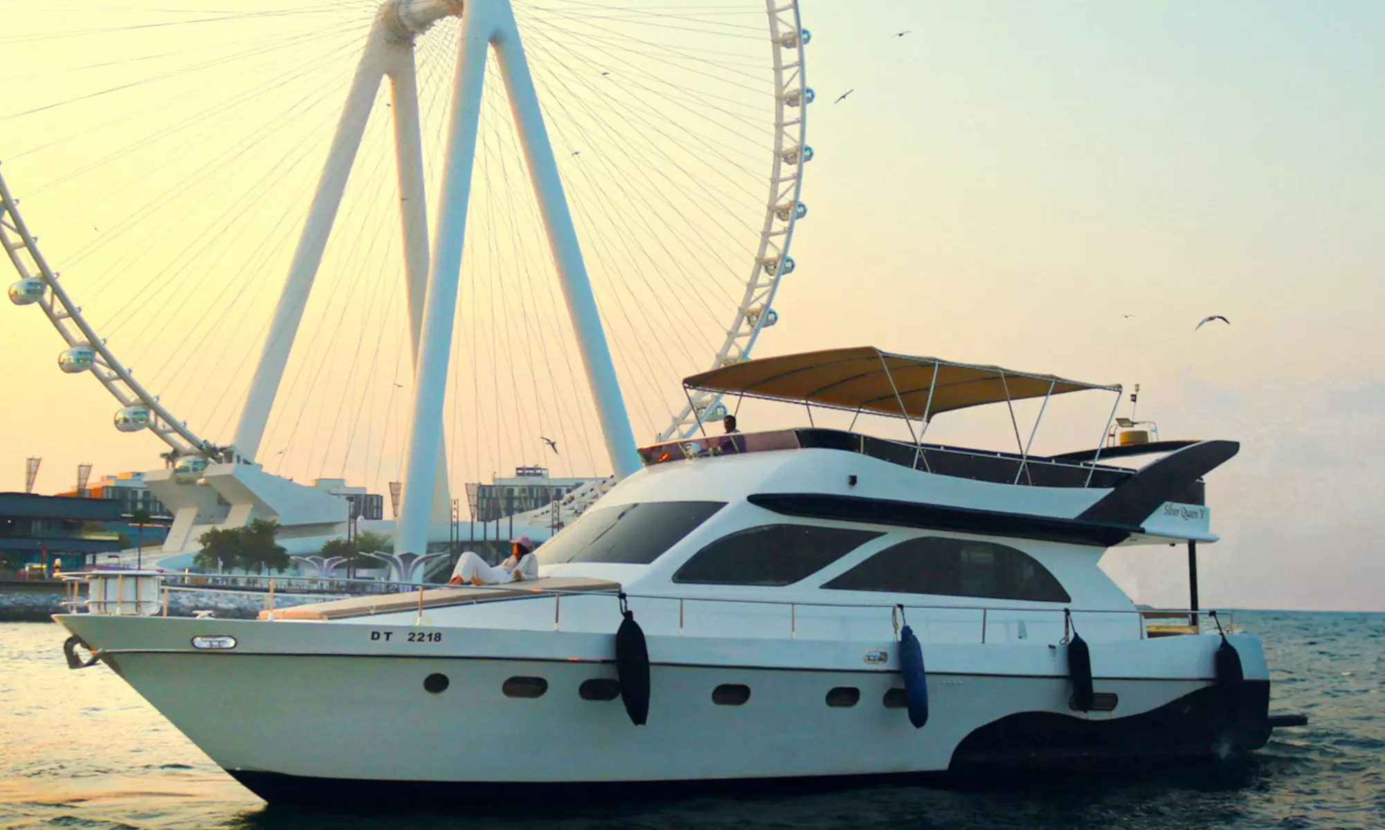 New 75ft Yacht Silver Queen V Up to 30pax for 1, 2, 3, or 4-hour