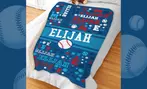 Personalized Kid’s Sherpa Blanket - Cozy Throw (Up to 50% Off)