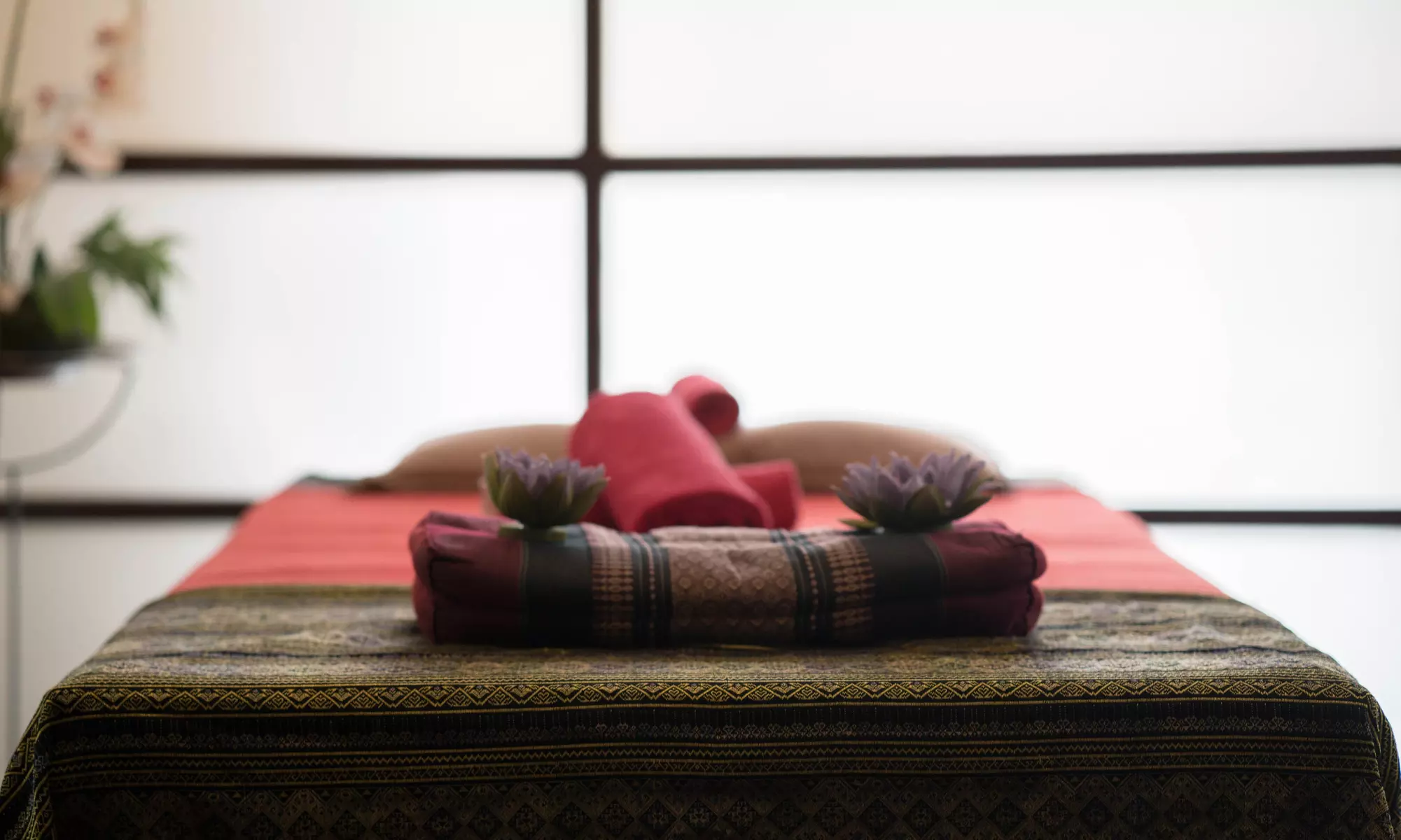 Aromaöl-Paar-Massage