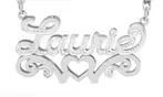 Custom Name Necklace Double Plated (Up to 75% Off)