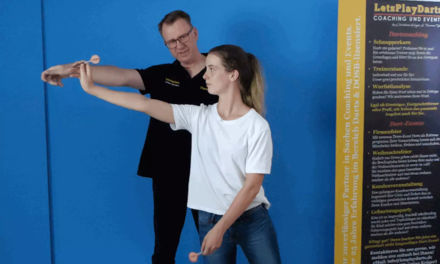 Bis zu 38% Rabatt auf Darts-Workshop mit Trainerbetreuung