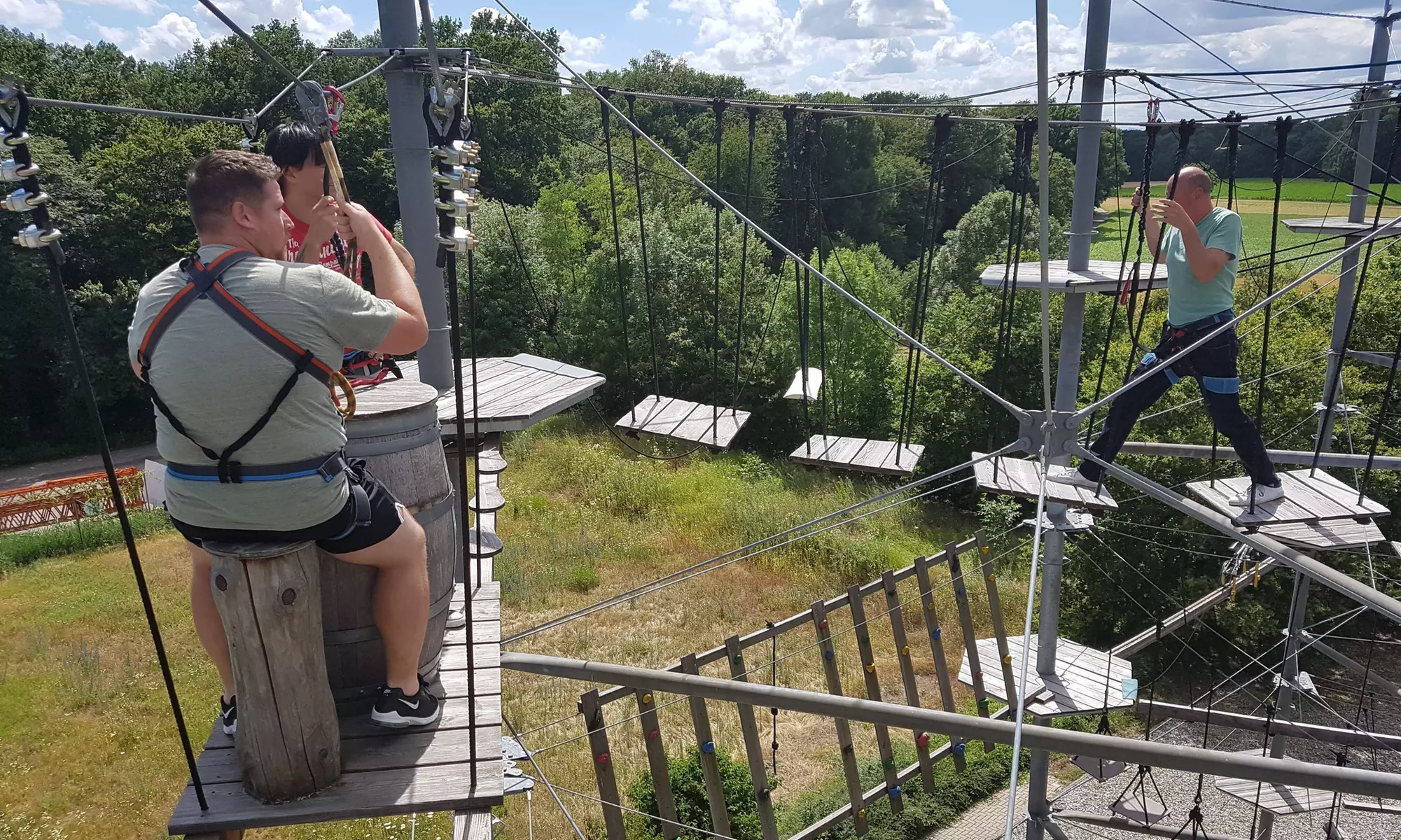 Tageskarte Kletter-Hochseilgarten