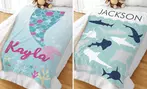 Personalized Kid’s Sherpa Blanket - Cozy Throw (Up to 50% Off)