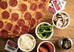 Thin Crust Pizza with Two Toppings and More Options