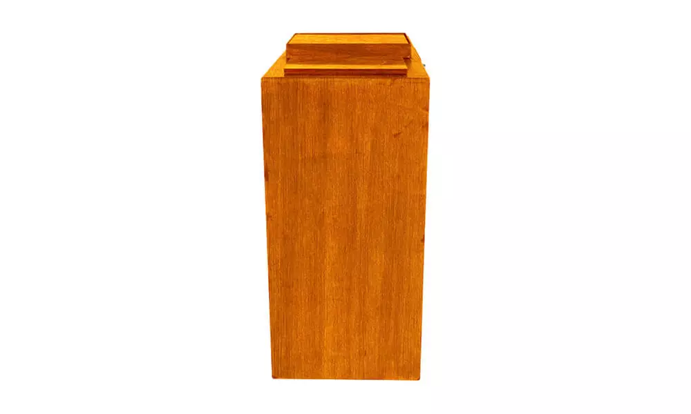 Home Deluxe Holzlege aus Stahl „Paulo“