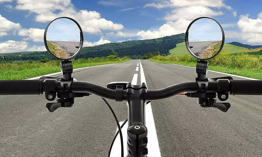 1x, 2x od. 4x Fahrradrückspiegel mit 360° Sichtfeld