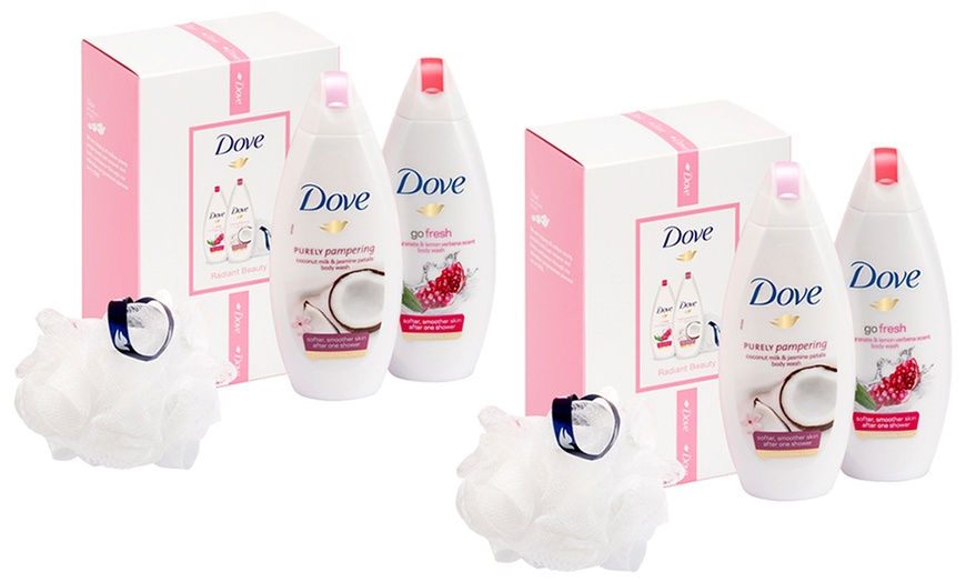 Dove Radiant Beauty Duo Gift Set Groupon