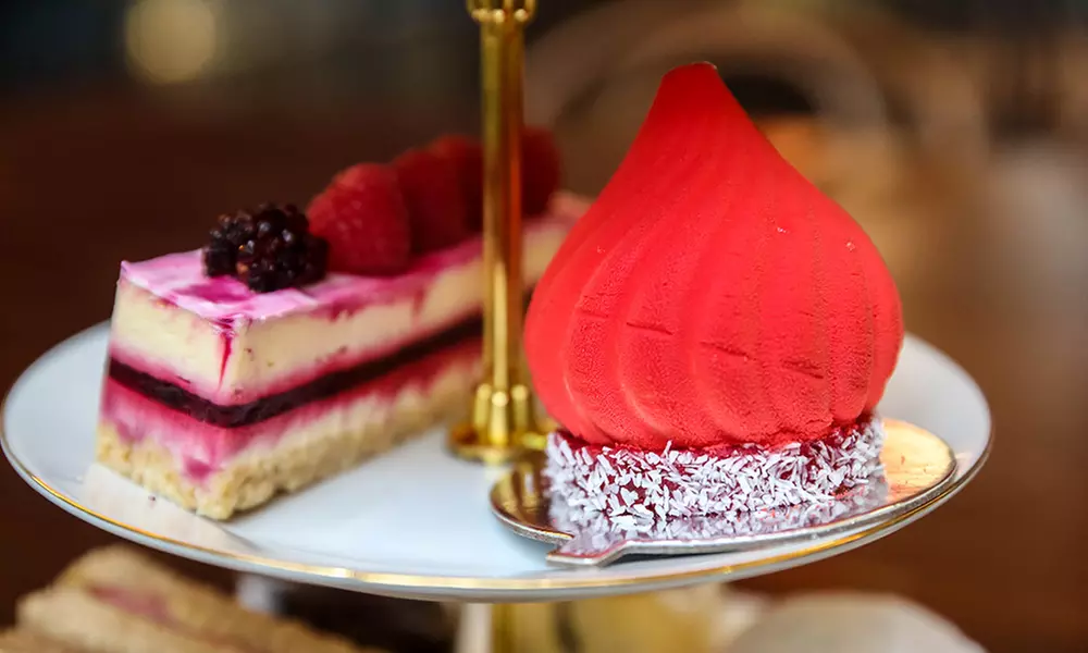 Luxurious High Tea w/ Sparkling Wine at Sydney's Queen Victoria Building