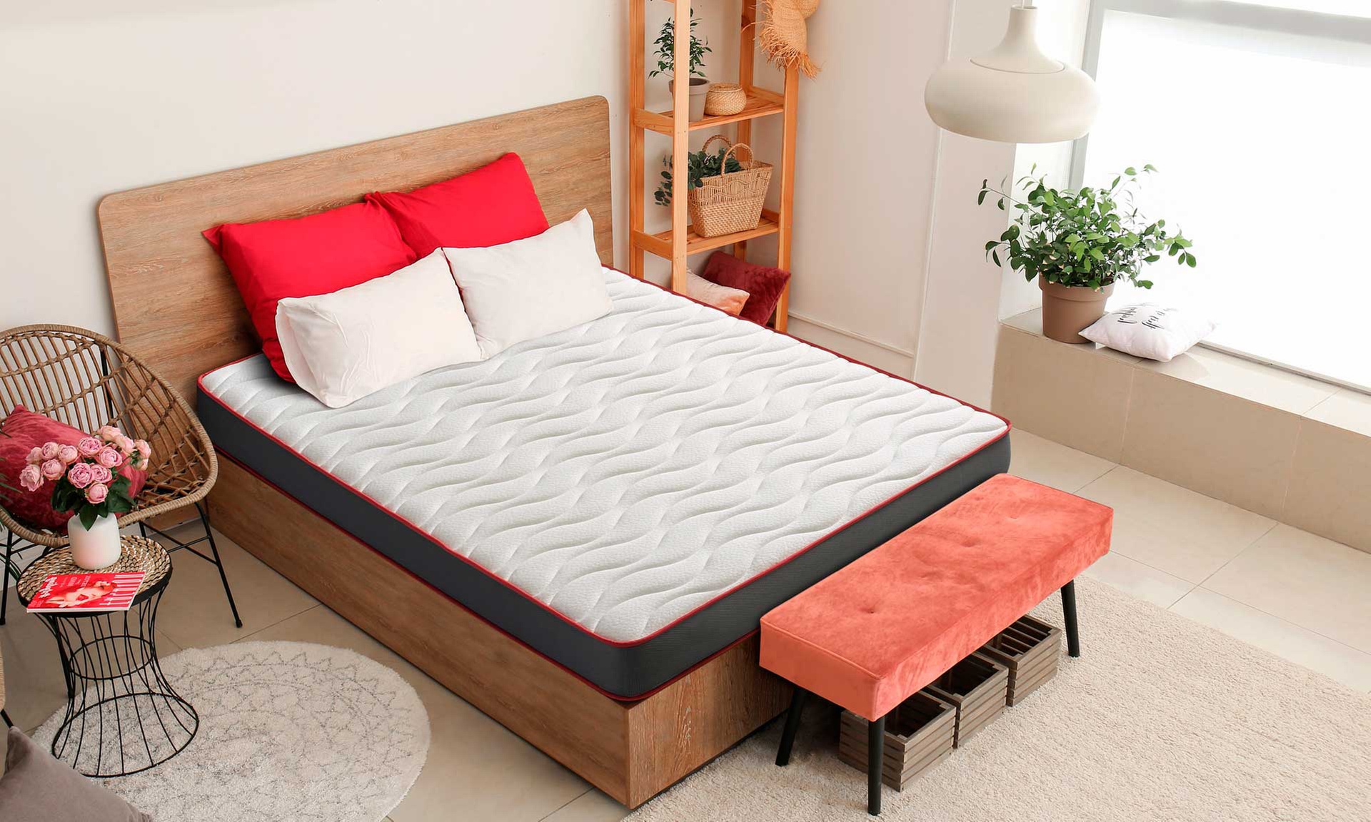 Matelas viscoélastique Verso 18 cm