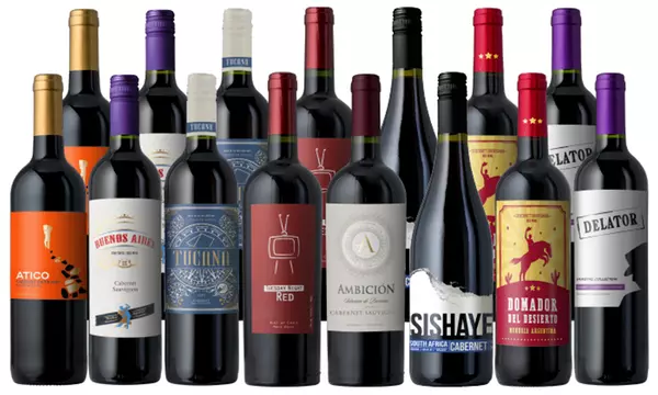 6-, 15-, 18-Bottle Cabernet Wine Sampler from Splash Wines (Up to 81% Off). Three Options Available. - Second Medium