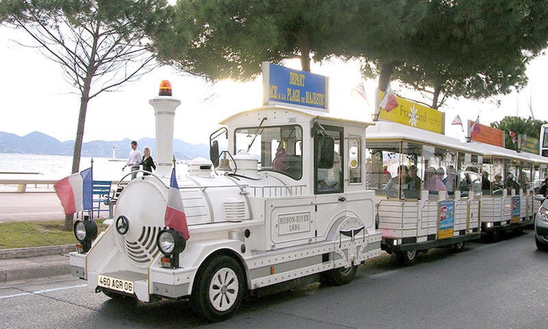 Circuit petit train et/ou bus panoramique avec Open Antibes