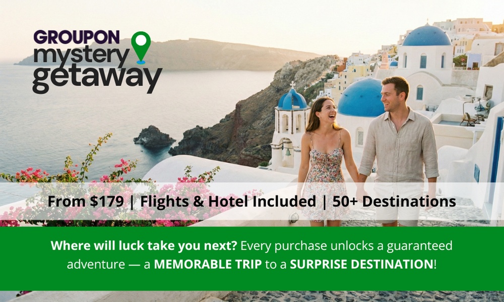 Mystery Getaway: Roundtrip Flights & Hotel to a Surprise Destination Across Europe, Asia, Caribbean, Miami & More
