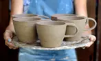 Make a Mug on Pottery Wheels in 90 minutes for one or two