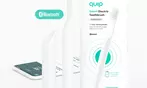 Get advanced oral care with White Smart Sonic Toothbrushes from quip