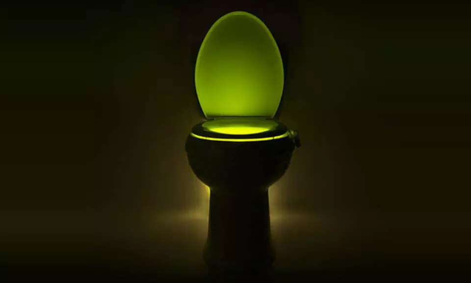 Lampes de toilette nocturnes à LED avec détecteur de mouvements