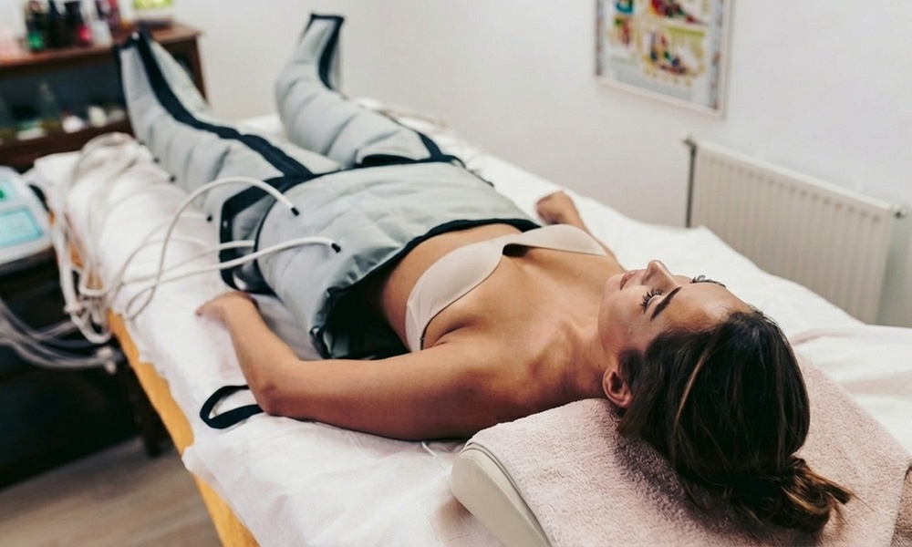 2, 4 o 6 sesiones de 30 minutos de presoterapia de alta tecnología