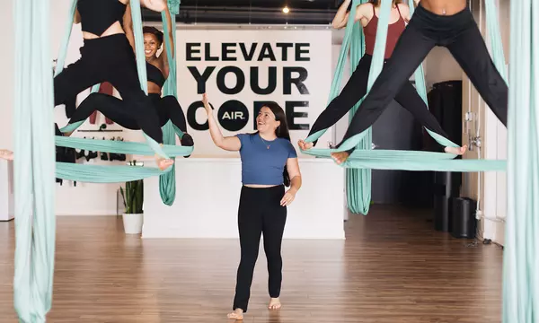 Up to 32% Off on Aerial Yoga at AIR Aerial Fitness Chicago South Loop - Second Medium