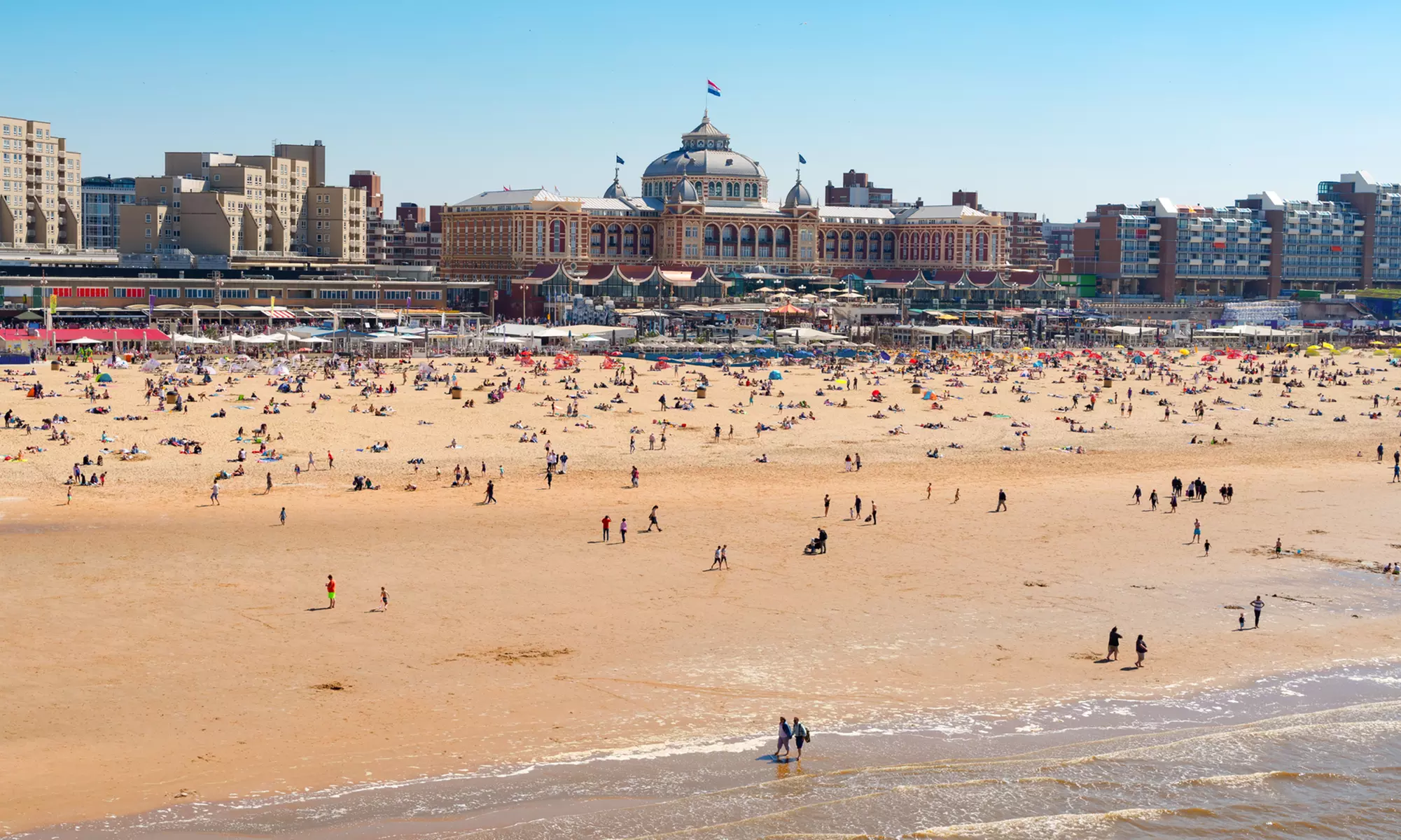 Den Haag: Zweibett-, King- oder Familienzimmer mit Frühstück