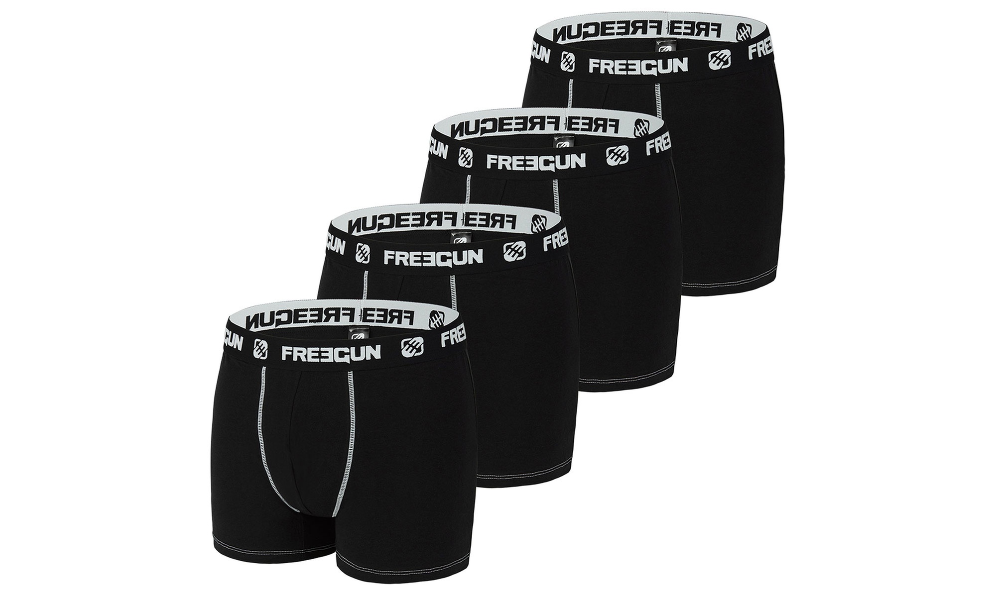 Pack di 4, 6 o 9 boxer da uomo Freegun