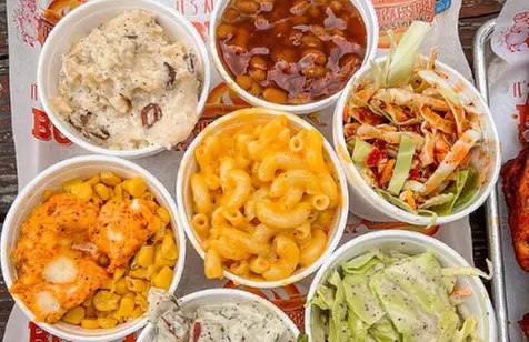 Enjoy BBQ for 2, 4, or 6 with Pulled Pork and Hot Links