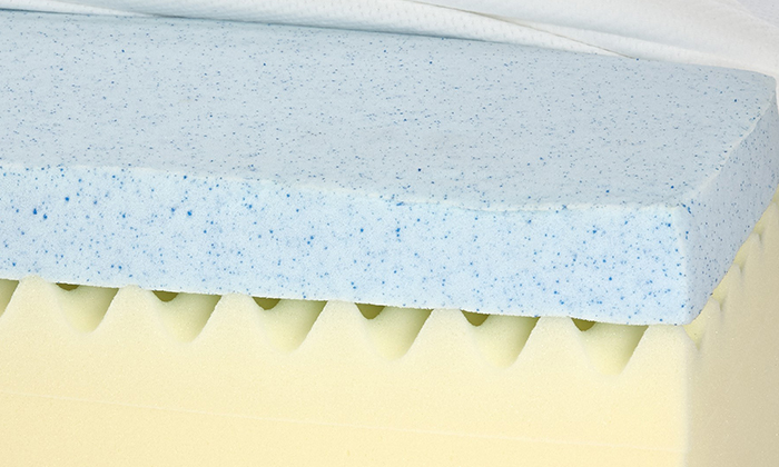 cutting top foam off mattress