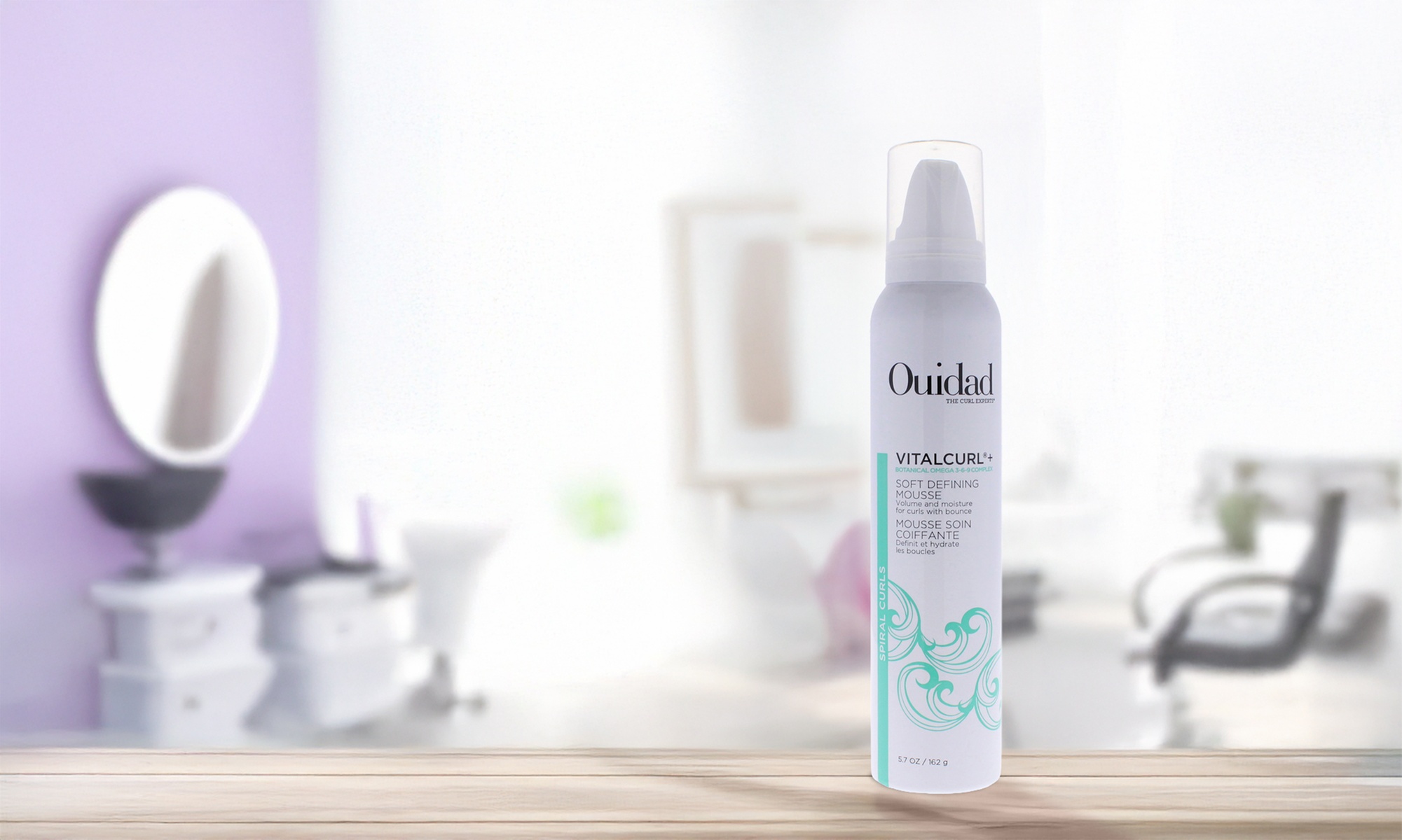 Ouidad VitalCurl Plus Soft Defining Mousse For Unisex 5.7 oz Mousse