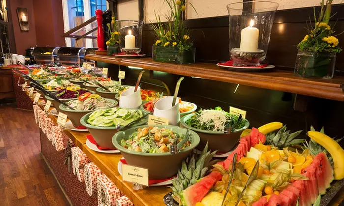 Rodizio All-You-Can-Eat in 10 Gängen inkl. Buffet und 2-Gänge-Dessert