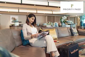20% bis 50% Rabatt auf die Mitgliedschaft bei Priority Pass für den Zugang zu weltweit über 1700 Lounges in Flughäfen