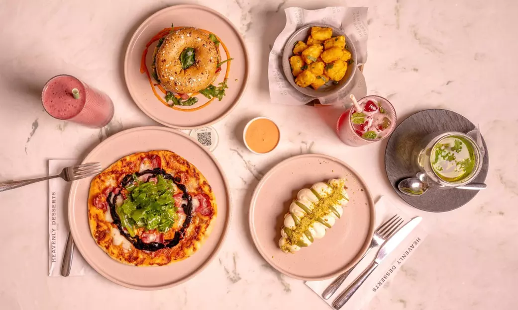 Indulge with Brunch Meal and Drink for Two at Heavenly Desserts