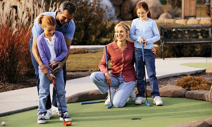 Session Mini Golf du Parc de la Tête d'Or