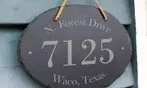 Get Your Custom Slate Outdoor Sign Delivered Easily