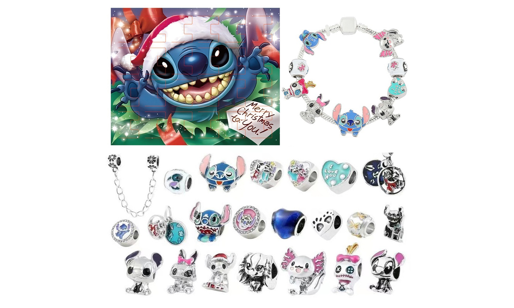 Christmas Lilo & Stitch Inspired 24 Day Advent Calendar