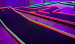 Glow-in-the-Dark Mini Golf Adventure at Mammoth Mini Golf