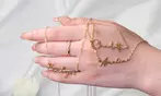Custom Name Necklace Personalized Jewelry Gift (Up to 91% Off)