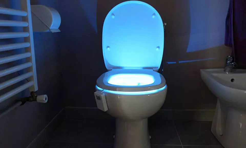 Lampes de toilette nocturnes à LED avec détecteur de mouvements