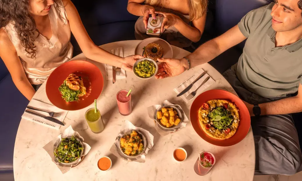 Indulge with Brunch Meal and Drink for Two at Heavenly Desserts