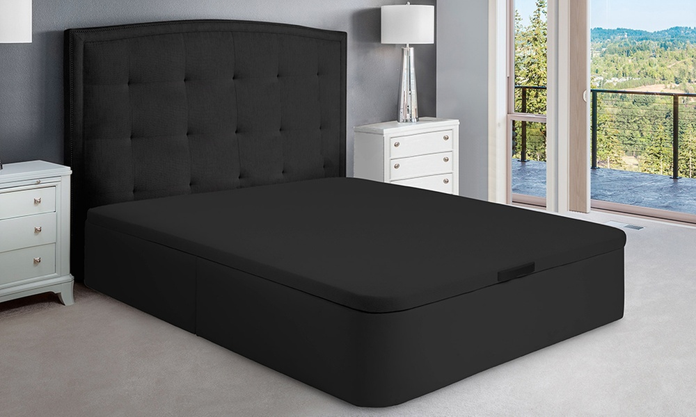 Canapé abatible negro