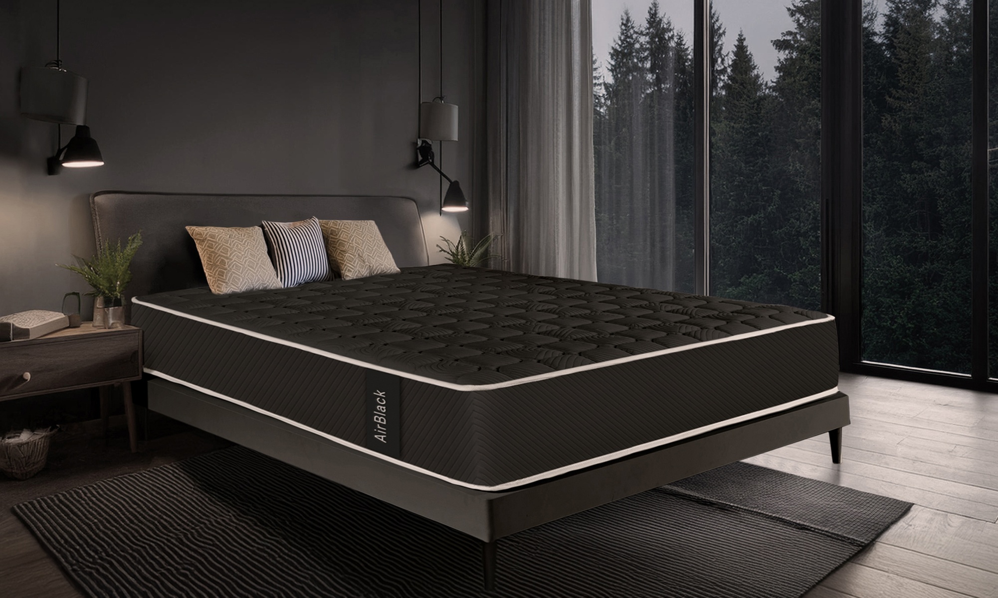 Orthopädische Matratze mit 12 Komfortzonen