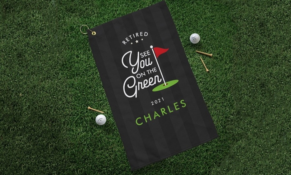 Personalized Golf Towel for a Thoughtful Gift