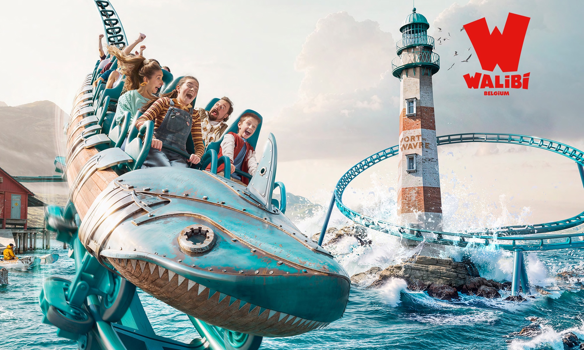 1 Eintrittskarte für 1 Erwachsenen oder 1 Kind für Walibi